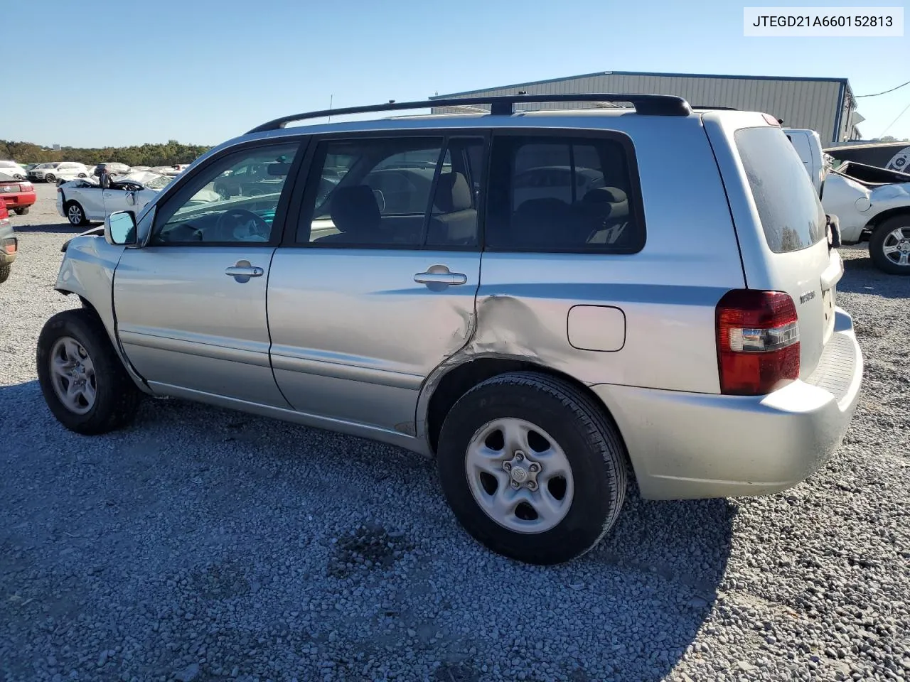 2006 Toyota Highlander VIN: JTEGD21A660152813 Lot: 76588114