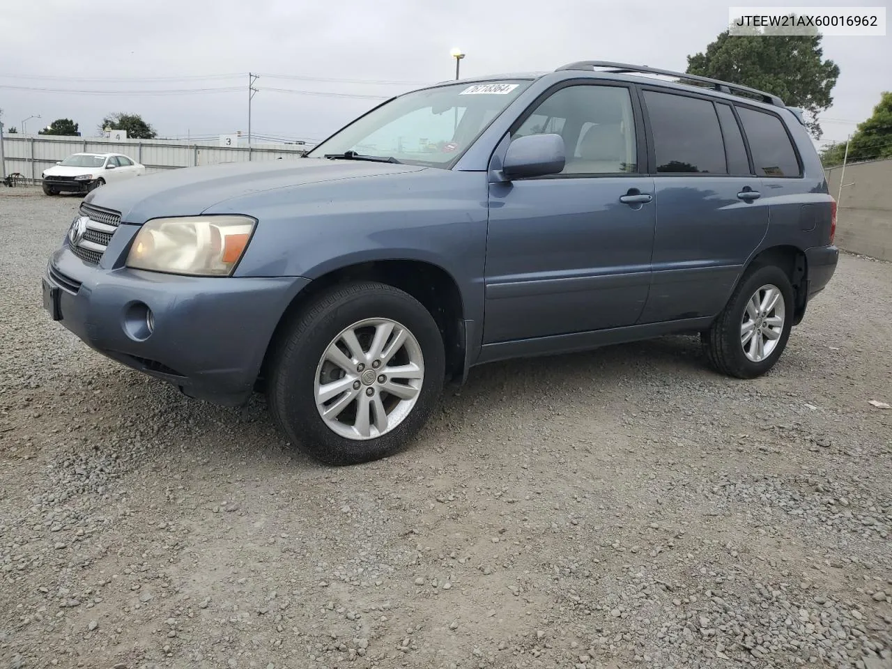 2006 Toyota Highlander Hybrid VIN: JTEEW21AX60016962 Lot: 76718364