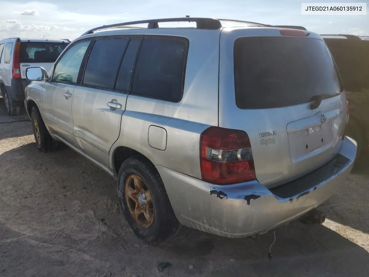 2006 Toyota Highlander VIN: JTEGD21A060135912 Lot: 77023884