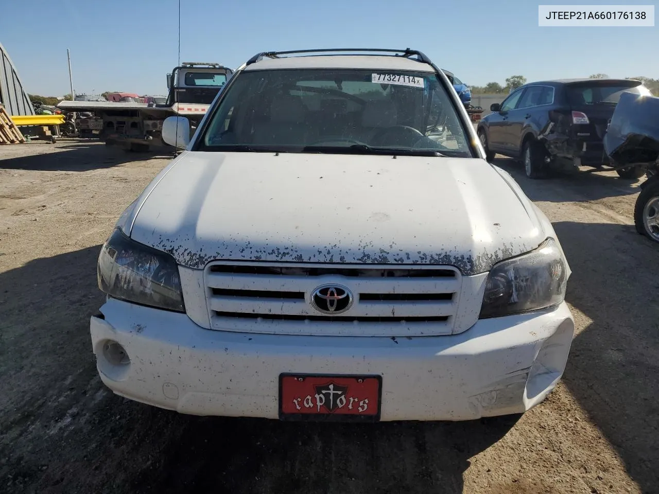 2006 Toyota Highlander Limited VIN: JTEEP21A660176138 Lot: 77327114