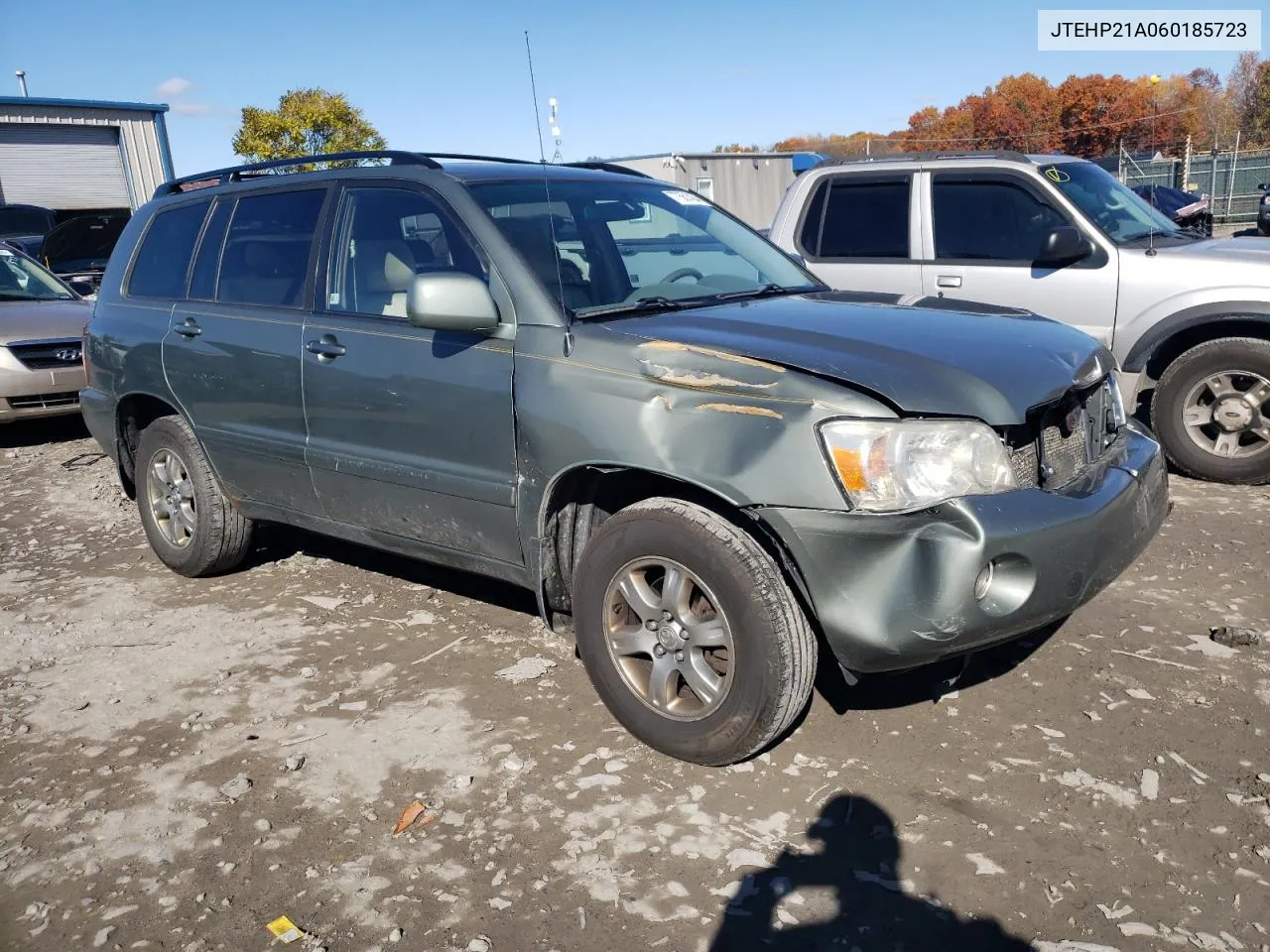 2006 Toyota Highlander Limited VIN: JTEHP21A060185723 Lot: 77561434