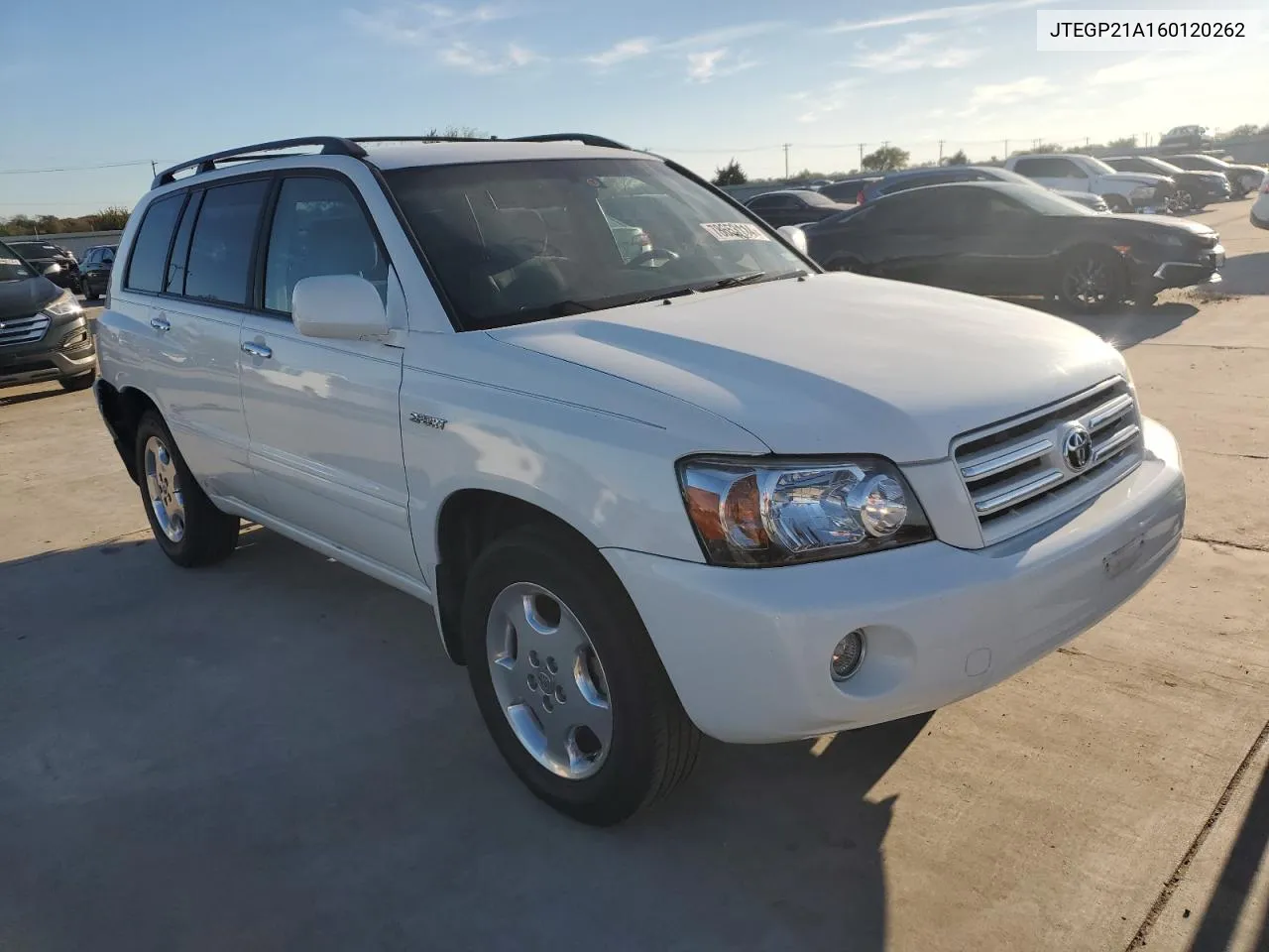 2006 Toyota Highlander Limited VIN: JTEGP21A160120262 Lot: 78653114