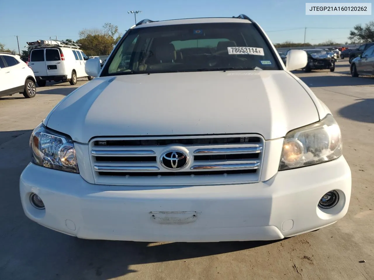 2006 Toyota Highlander Limited VIN: JTEGP21A160120262 Lot: 78653114