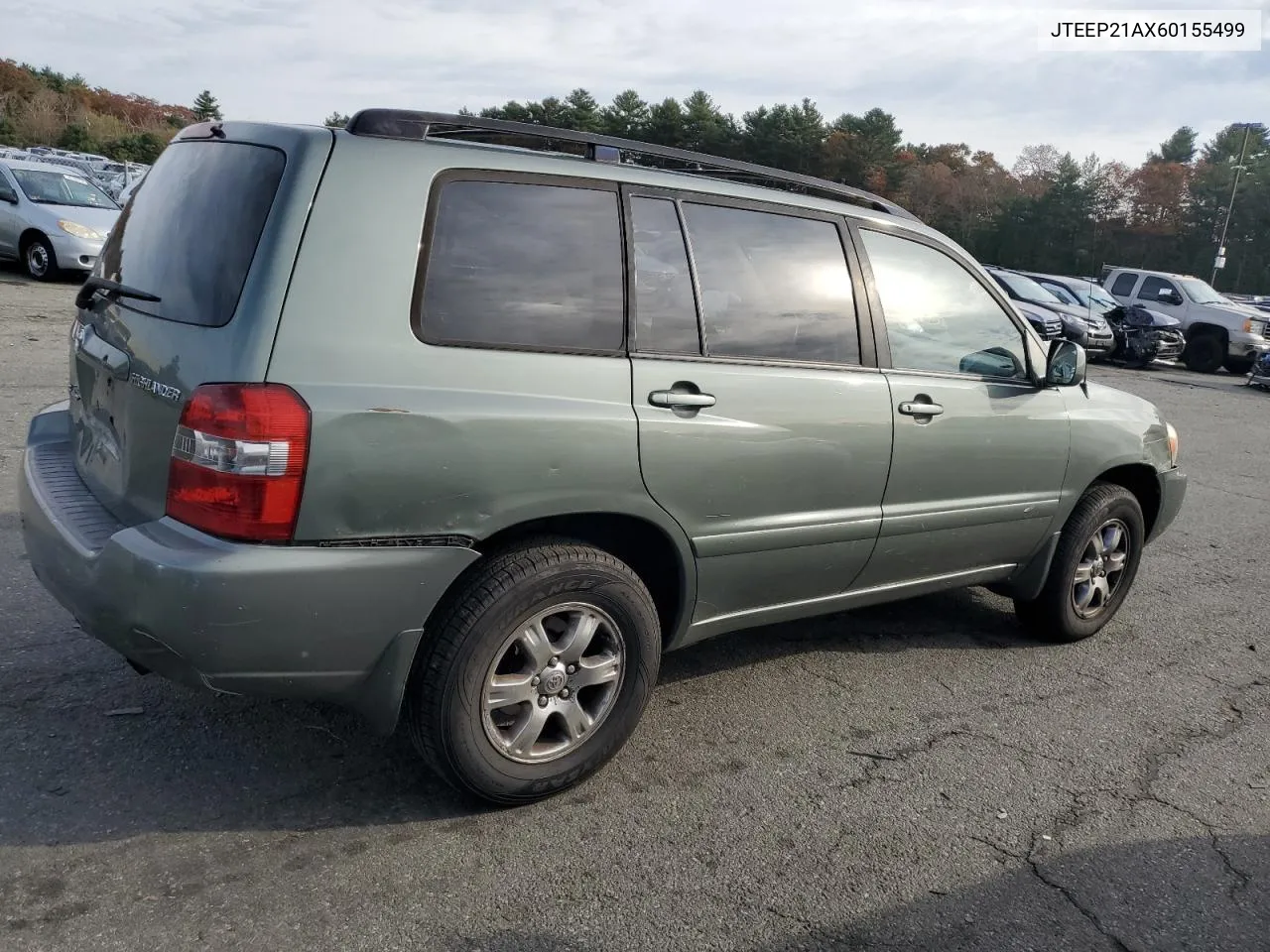 2006 Toyota Highlander Limited VIN: JTEEP21AX60155499 Lot: 78694204