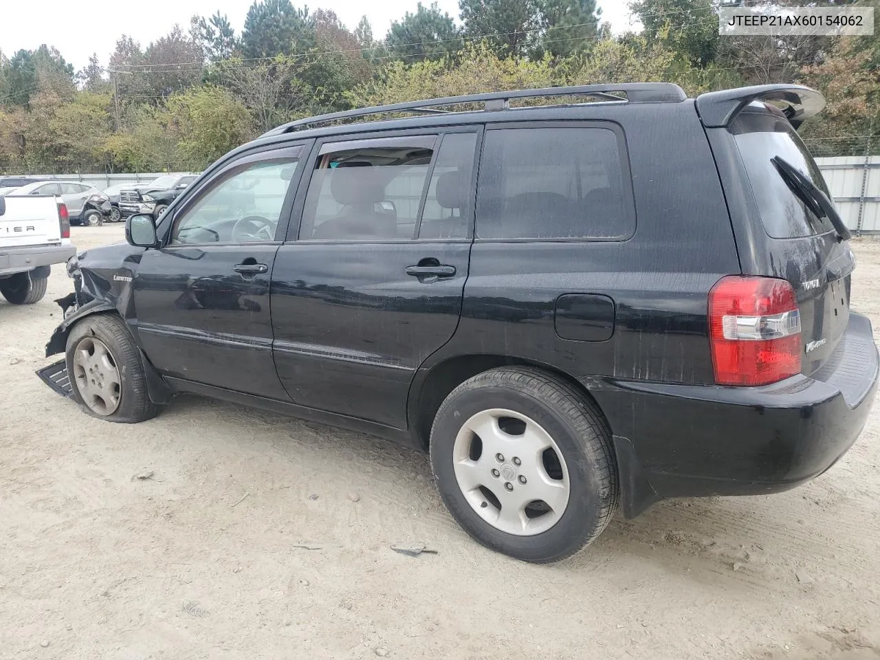 2006 Toyota Highlander Limited VIN: JTEEP21AX60154062 Lot: 78916604