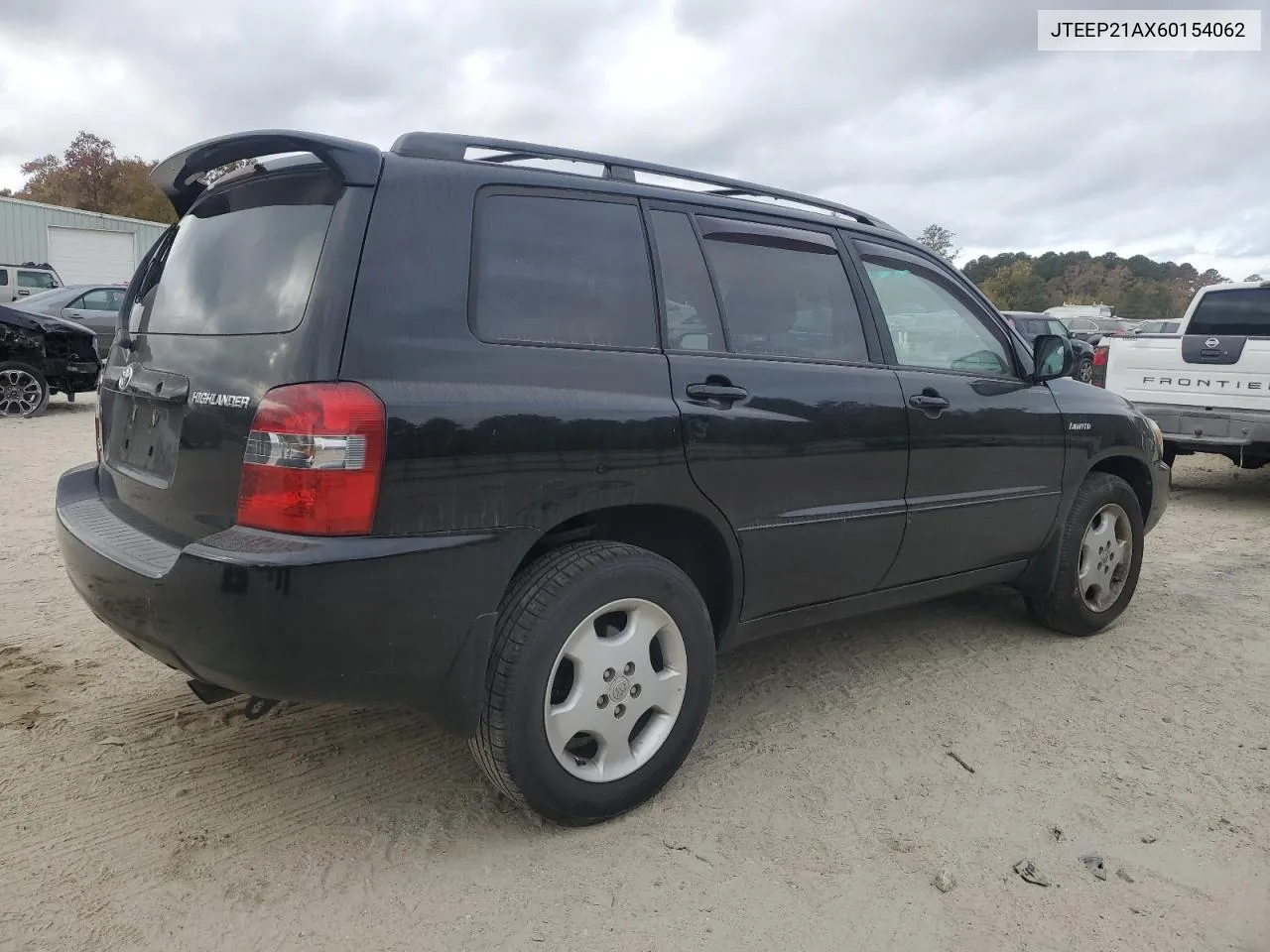 2006 Toyota Highlander Limited VIN: JTEEP21AX60154062 Lot: 78916604