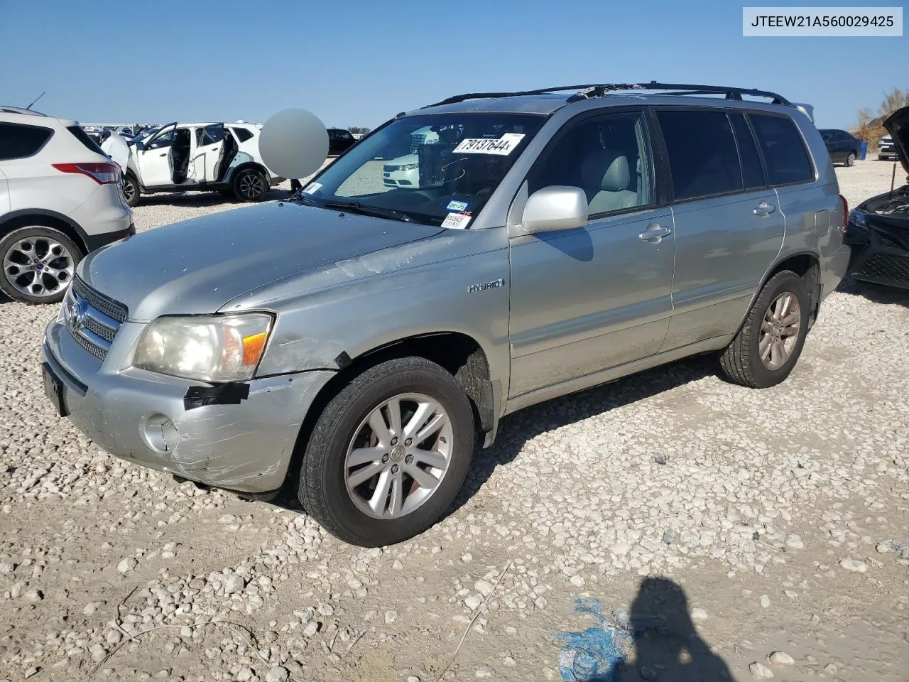 2006 Toyota Highlander Hybrid VIN: JTEEW21A560029425 Lot: 79137644