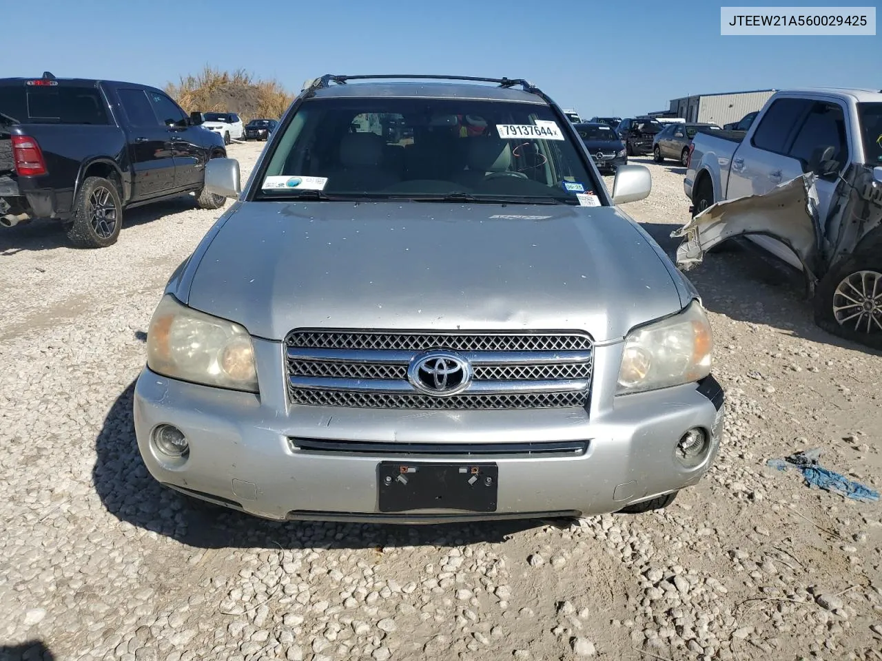 2006 Toyota Highlander Hybrid VIN: JTEEW21A560029425 Lot: 79137644