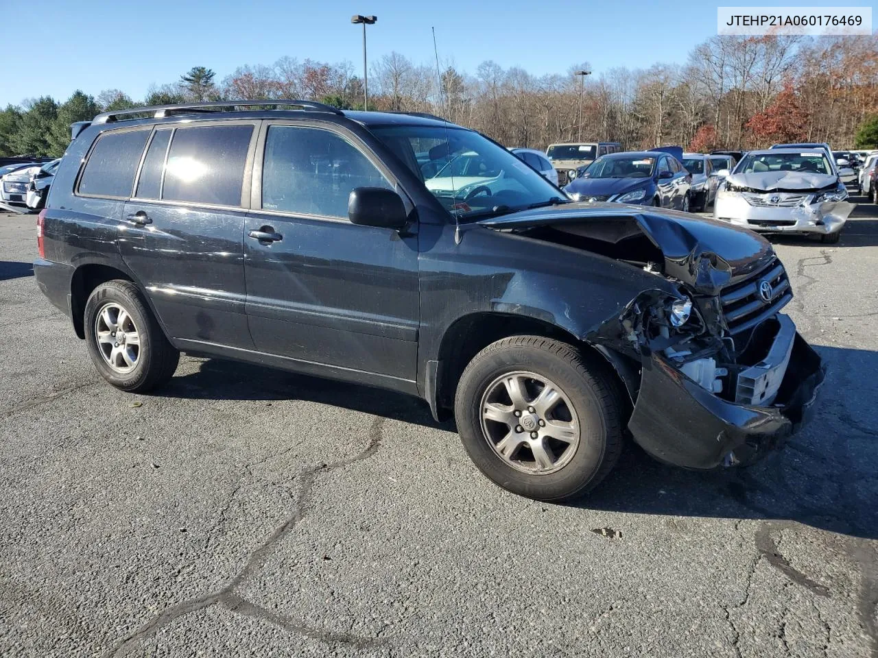 2006 Toyota Highlander Limited VIN: JTEHP21A060176469 Lot: 79145114