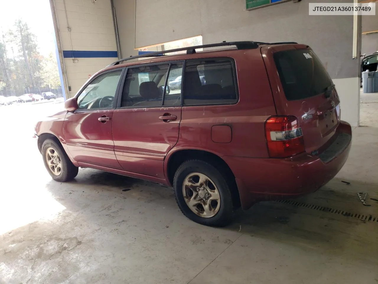 2006 Toyota Highlander VIN: JTEGD21A360137489 Lot: 79338824