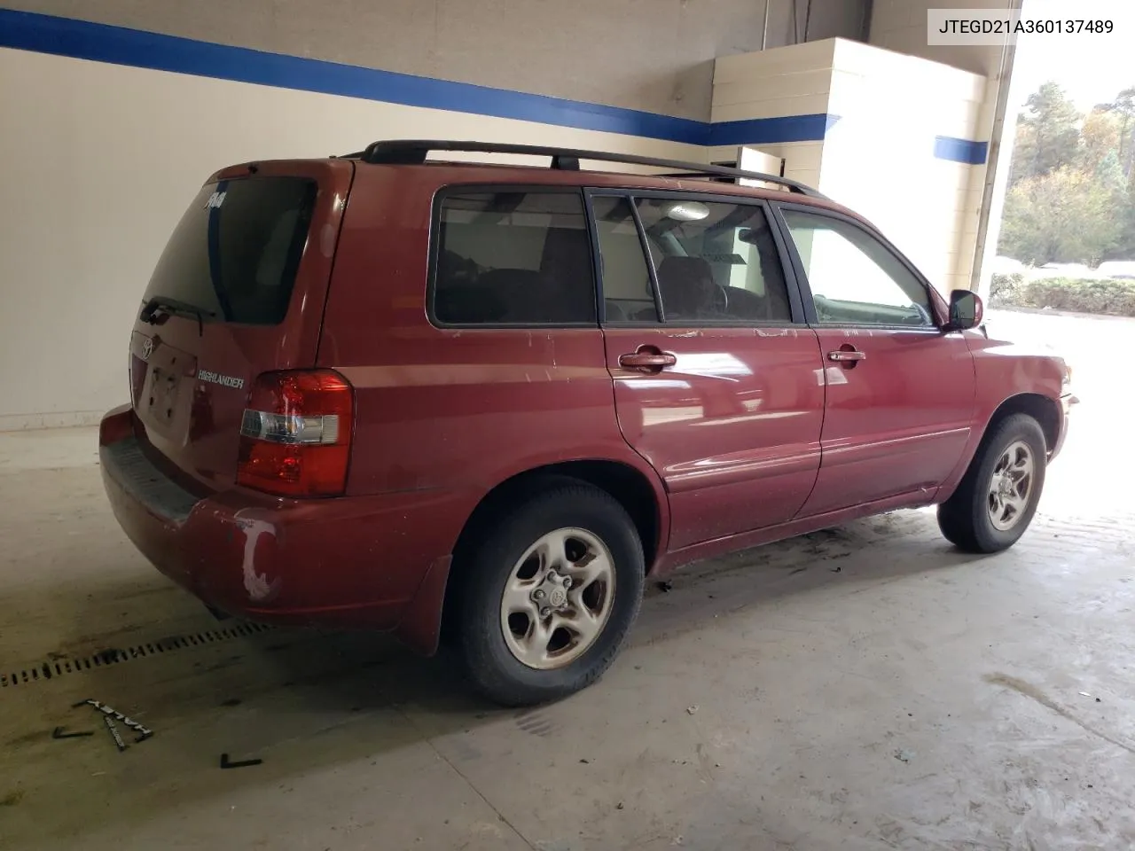 2006 Toyota Highlander VIN: JTEGD21A360137489 Lot: 79338824