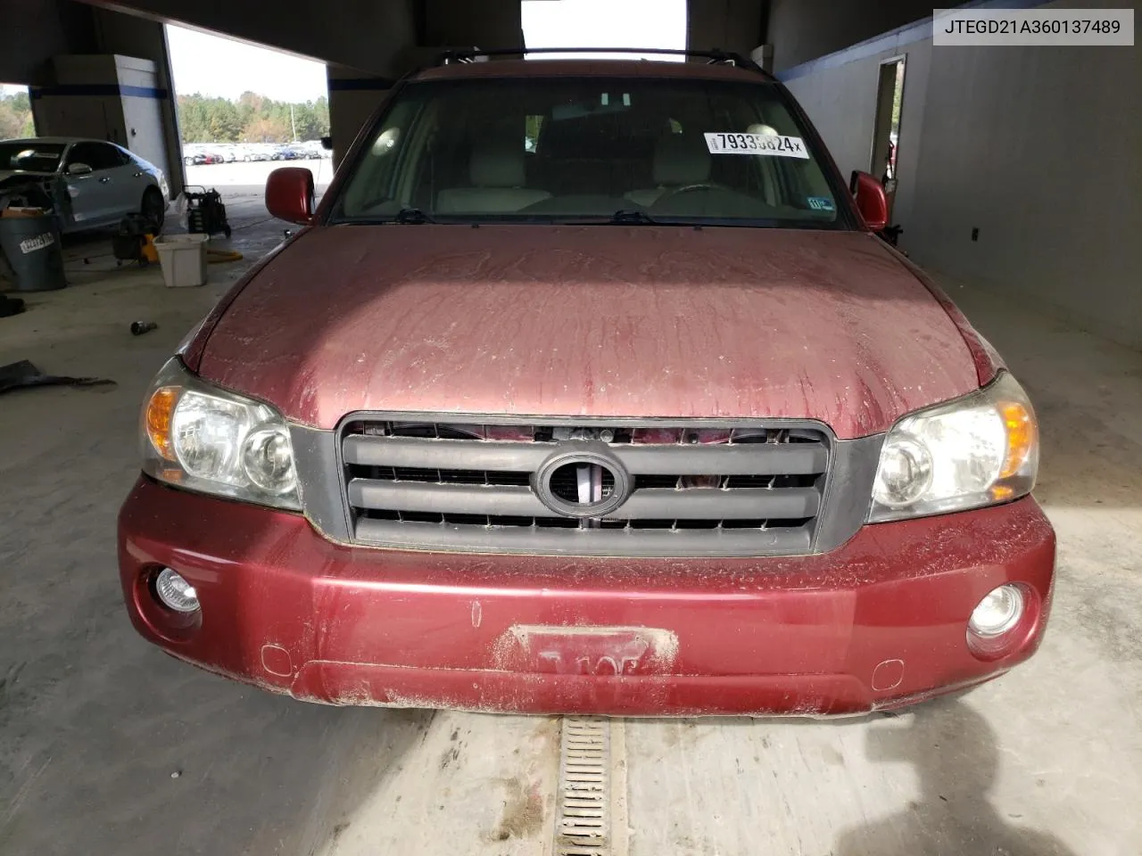 2006 Toyota Highlander VIN: JTEGD21A360137489 Lot: 79338824