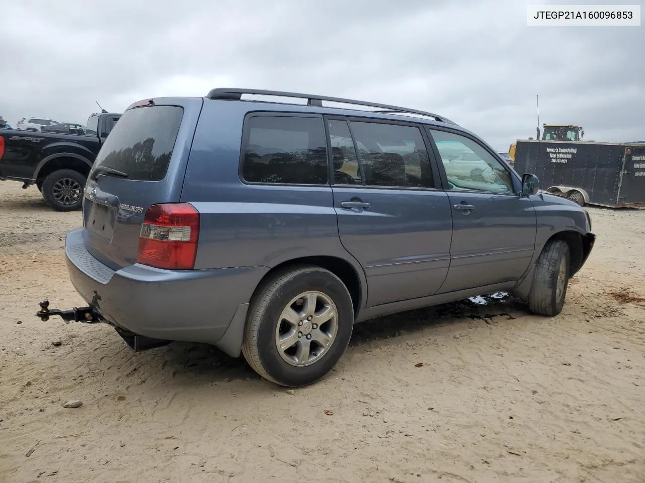 2006 Toyota Highlander Limited VIN: JTEGP21A160096853 Lot: 79406814