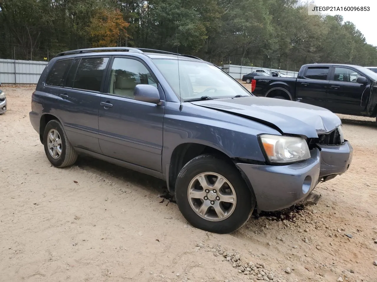 2006 Toyota Highlander Limited VIN: JTEGP21A160096853 Lot: 79406814