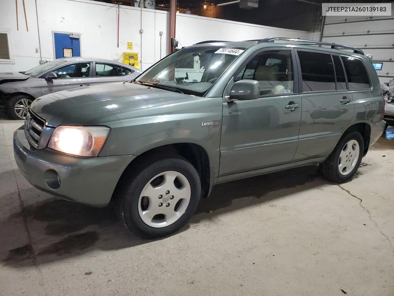 2006 Toyota Highlander Limited VIN: JTEEP21A260139183 Lot: 79814644