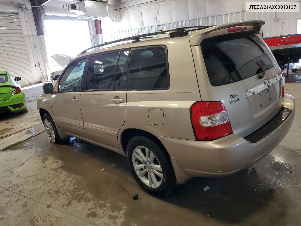 2006 Toyota Highlander Hybrid VIN: JTEEW21AX60013107 Lot: 80103654