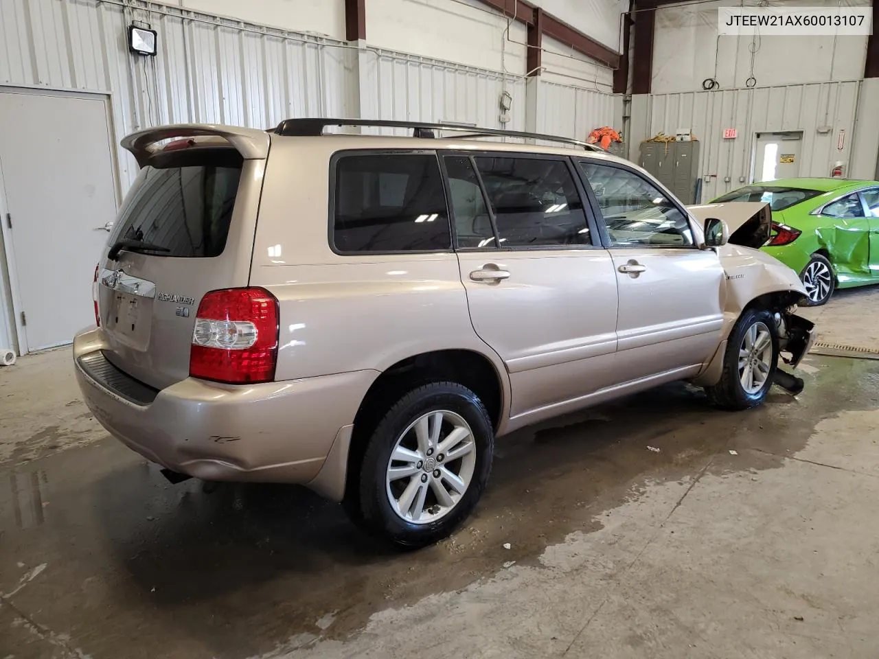 2006 Toyota Highlander Hybrid VIN: JTEEW21AX60013107 Lot: 80103654