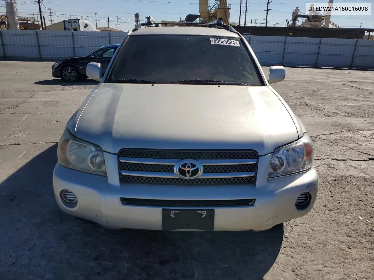 2006 Toyota Highlander Hybrid VIN: JTEDW21A160016098 Lot: 80555604