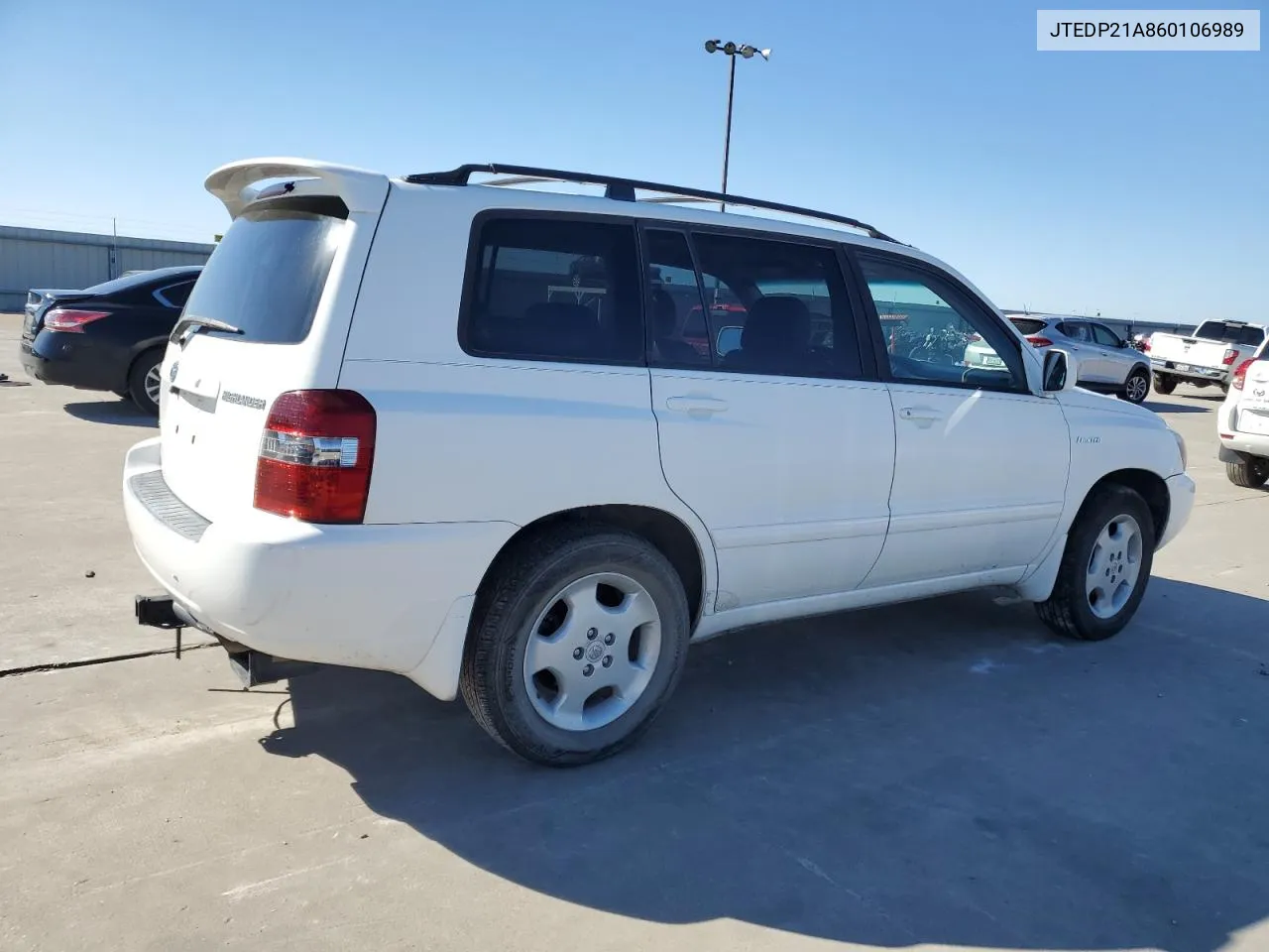 2006 Toyota Highlander Limited VIN: JTEDP21A860106989 Lot: 80584164