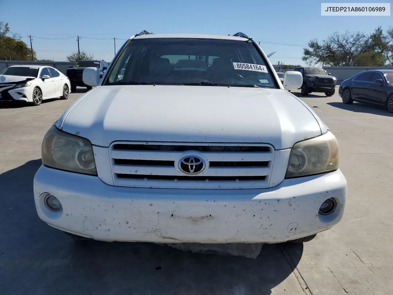 2006 Toyota Highlander Limited VIN: JTEDP21A860106989 Lot: 80584164