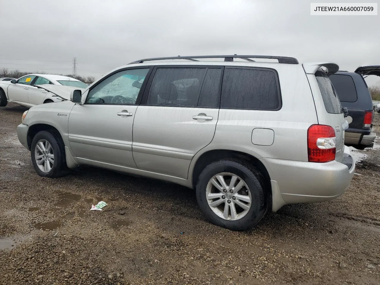 2006 Toyota Highlander Hybrid VIN: JTEEW21A660007059 Lot: 80860934