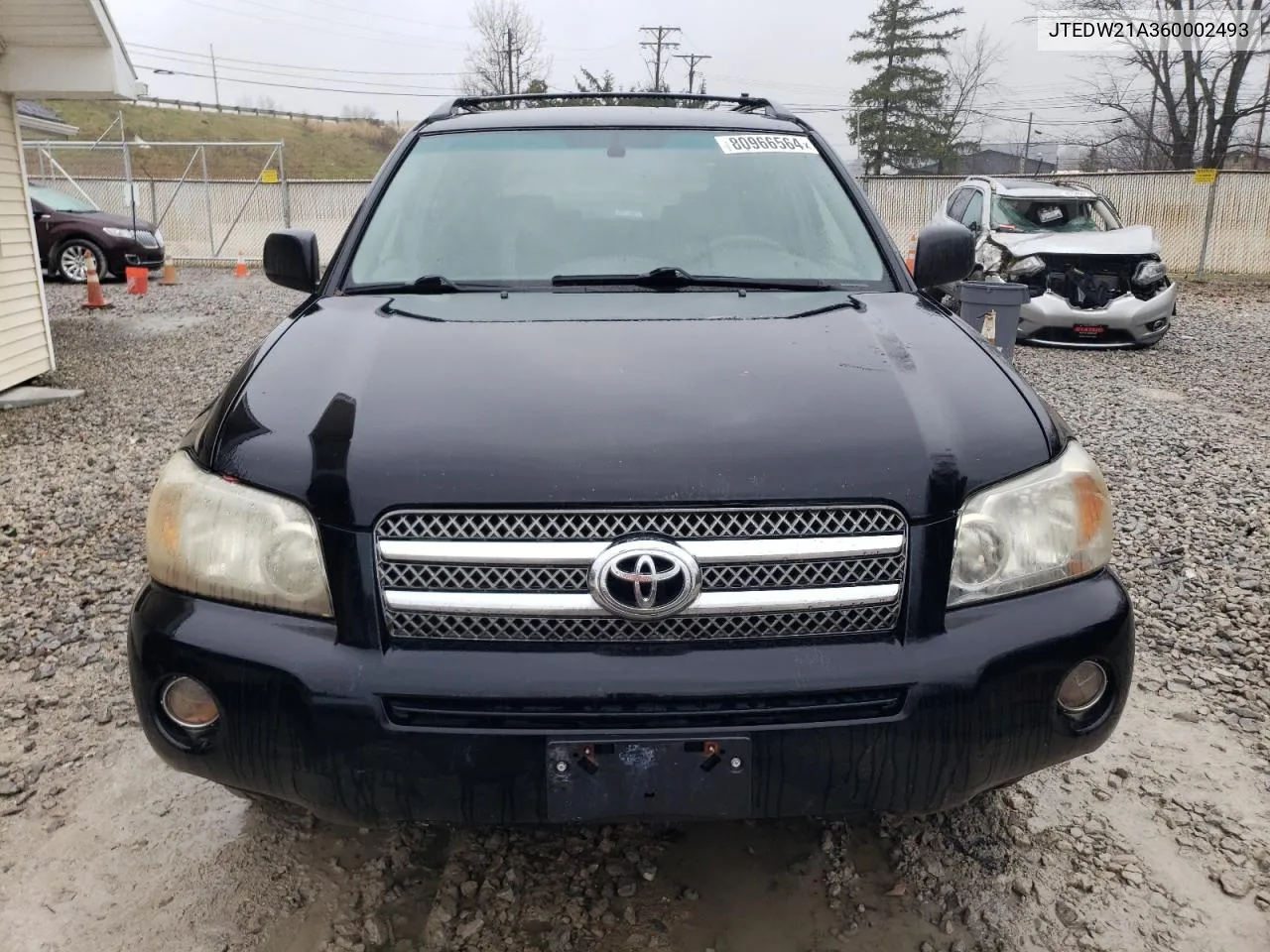 2006 Toyota Highlander Hybrid VIN: JTEDW21A360002493 Lot: 80966564