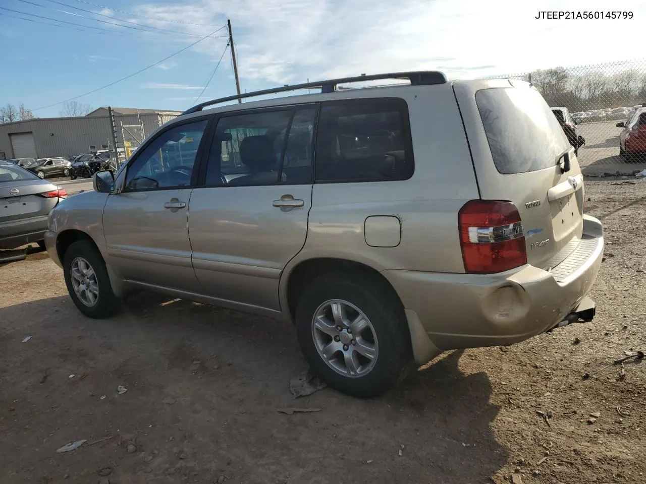 2006 Toyota Highlander Limited VIN: JTEEP21A560145799 Lot: 81411154