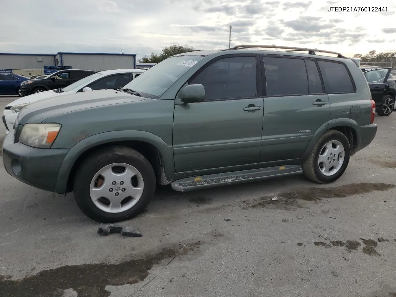 2006 Toyota Highlander Limited VIN: JTEDP21A760122441 Lot: 81580754