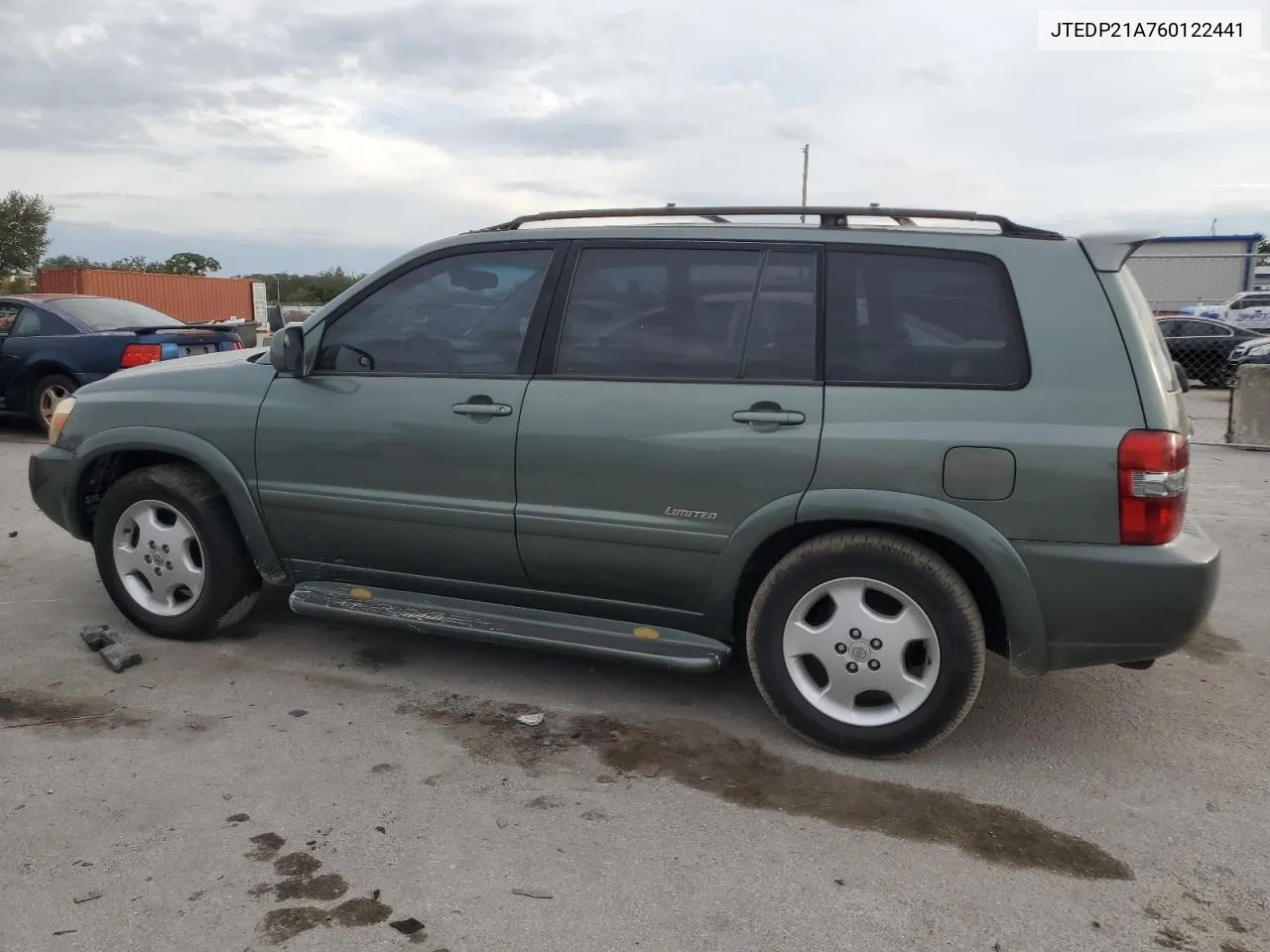 2006 Toyota Highlander Limited VIN: JTEDP21A760122441 Lot: 81580754