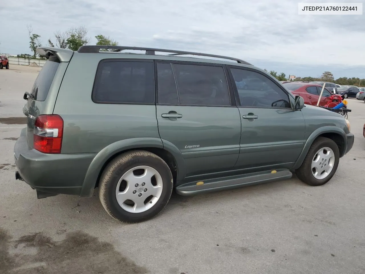 2006 Toyota Highlander Limited VIN: JTEDP21A760122441 Lot: 81580754