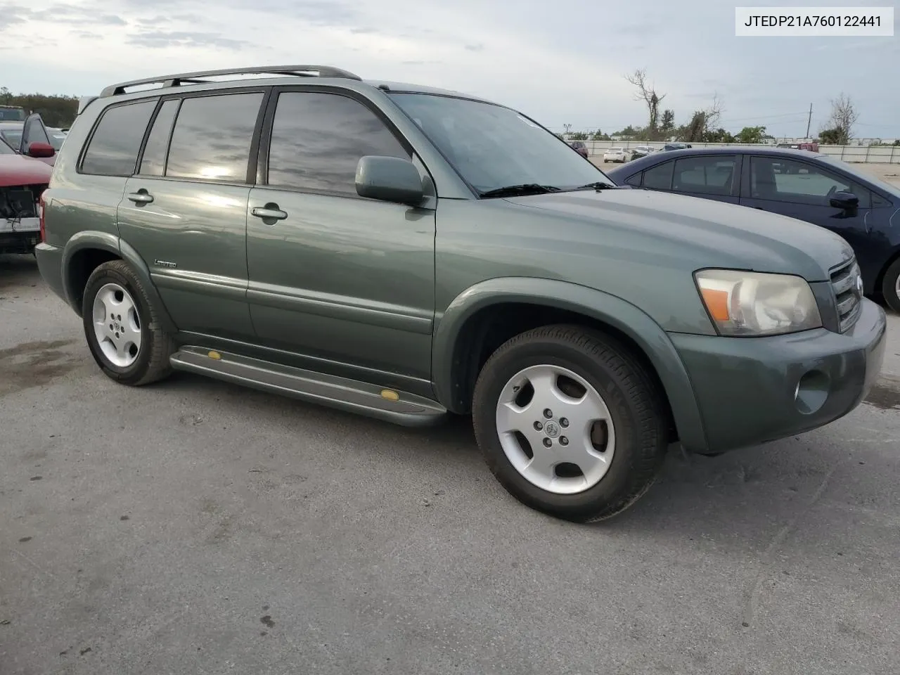 2006 Toyota Highlander Limited VIN: JTEDP21A760122441 Lot: 81580754