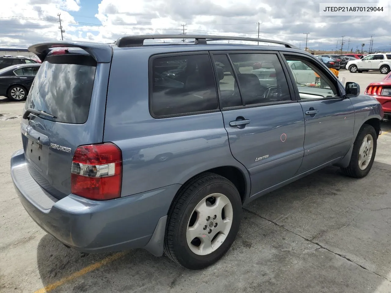 JTEDP21A870129044 2007 Toyota Highlander Sport