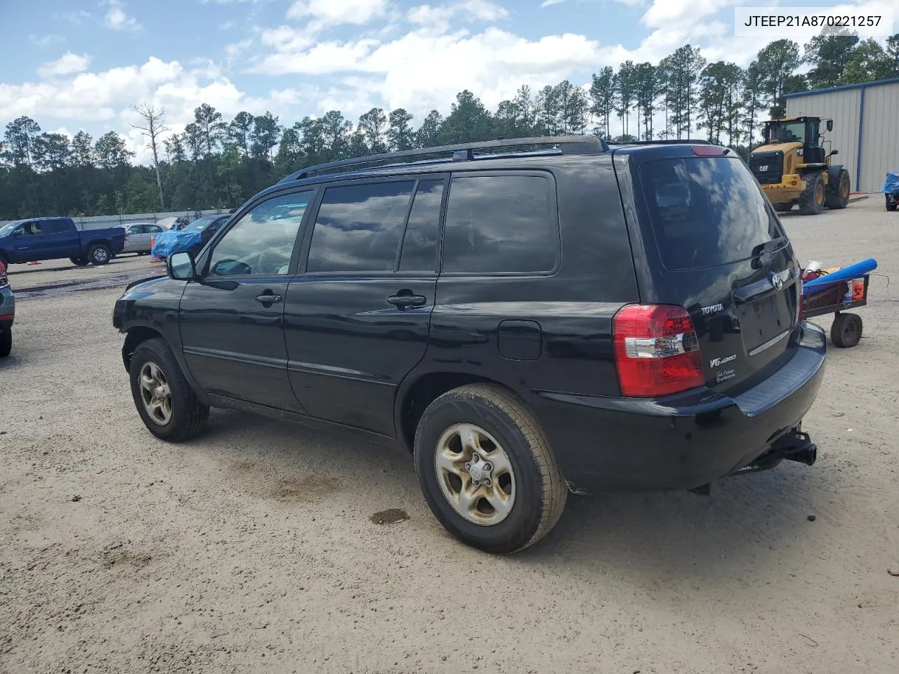 JTEEP21A870221257 2007 Toyota Highlander Sport