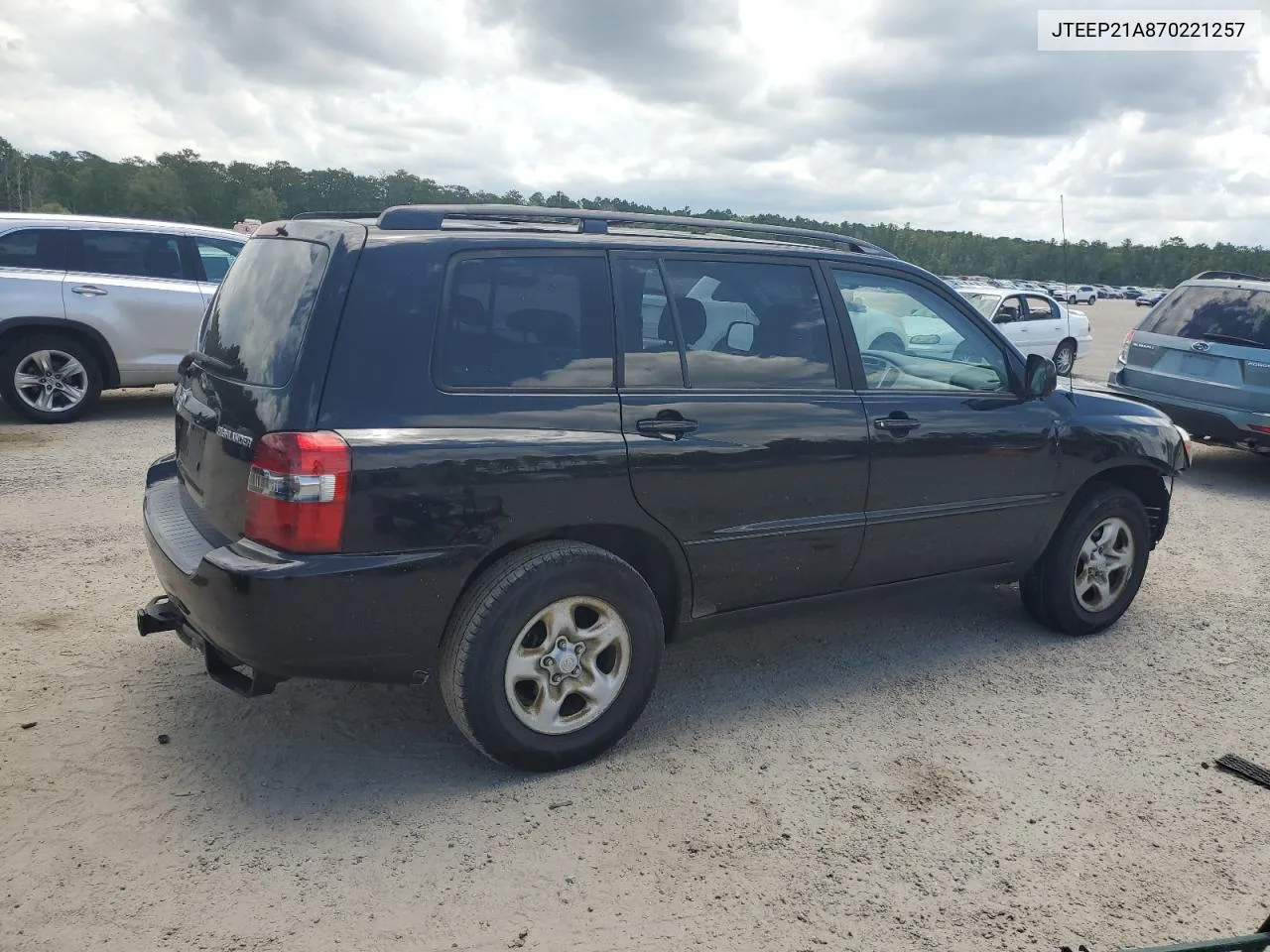 JTEEP21A870221257 2007 Toyota Highlander Sport