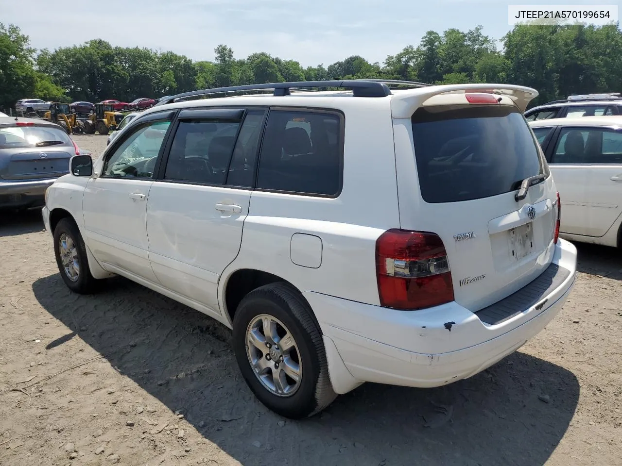 2007 Toyota Highlander Sport VIN: JTEEP21A570199654 Lot: 59834594