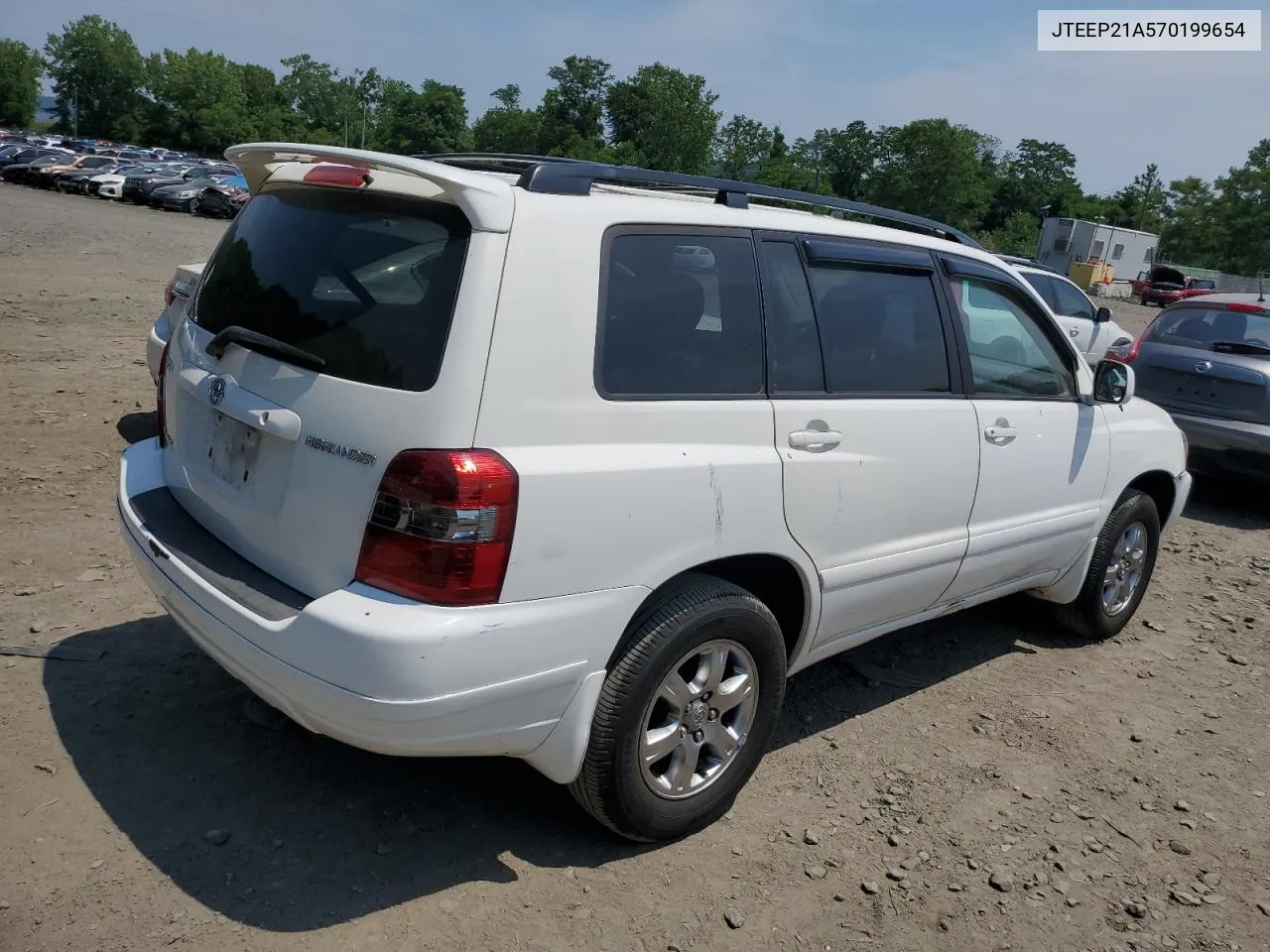 2007 Toyota Highlander Sport VIN: JTEEP21A570199654 Lot: 59834594