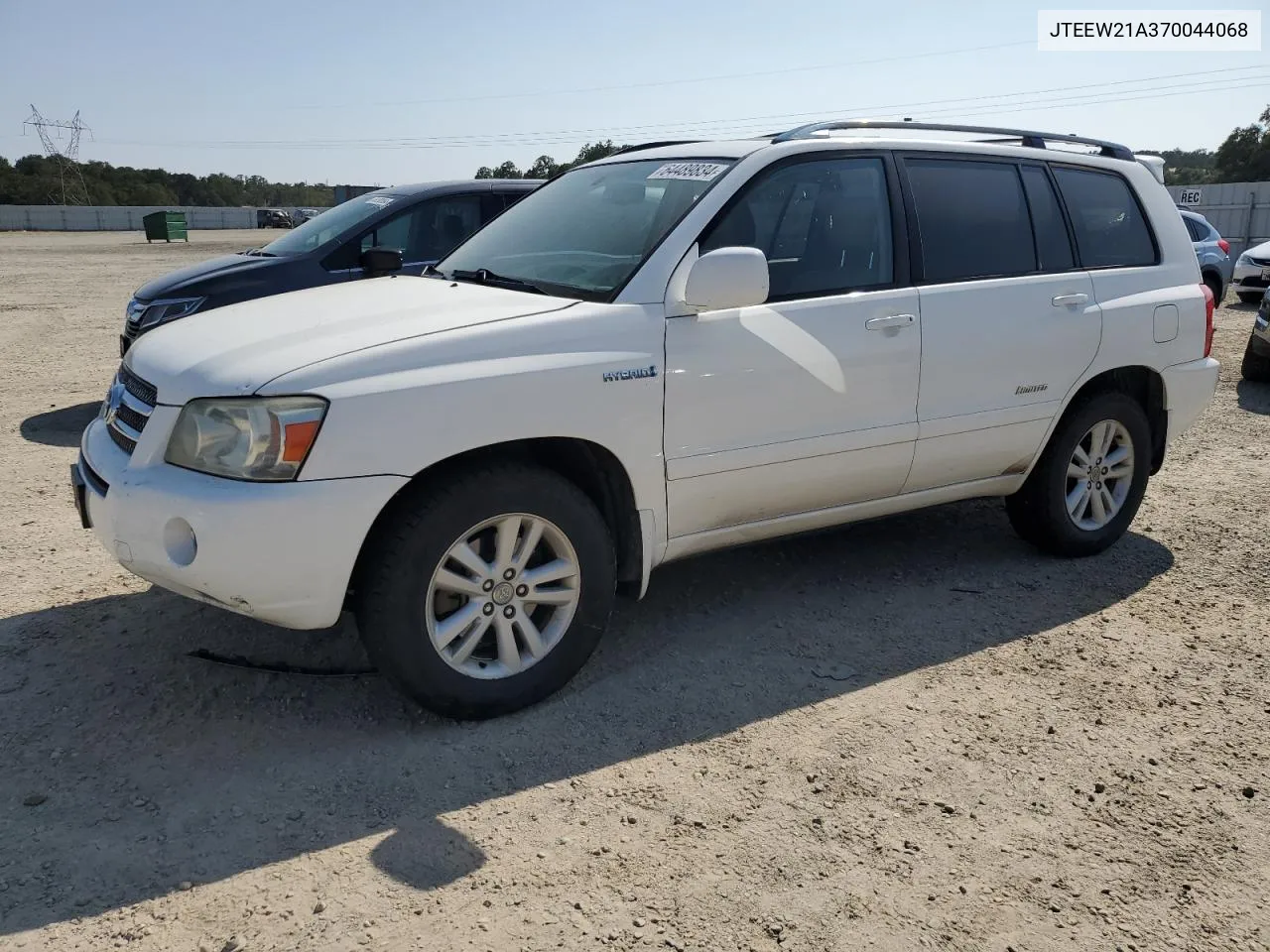 JTEEW21A370044068 2007 Toyota Highlander Hybrid