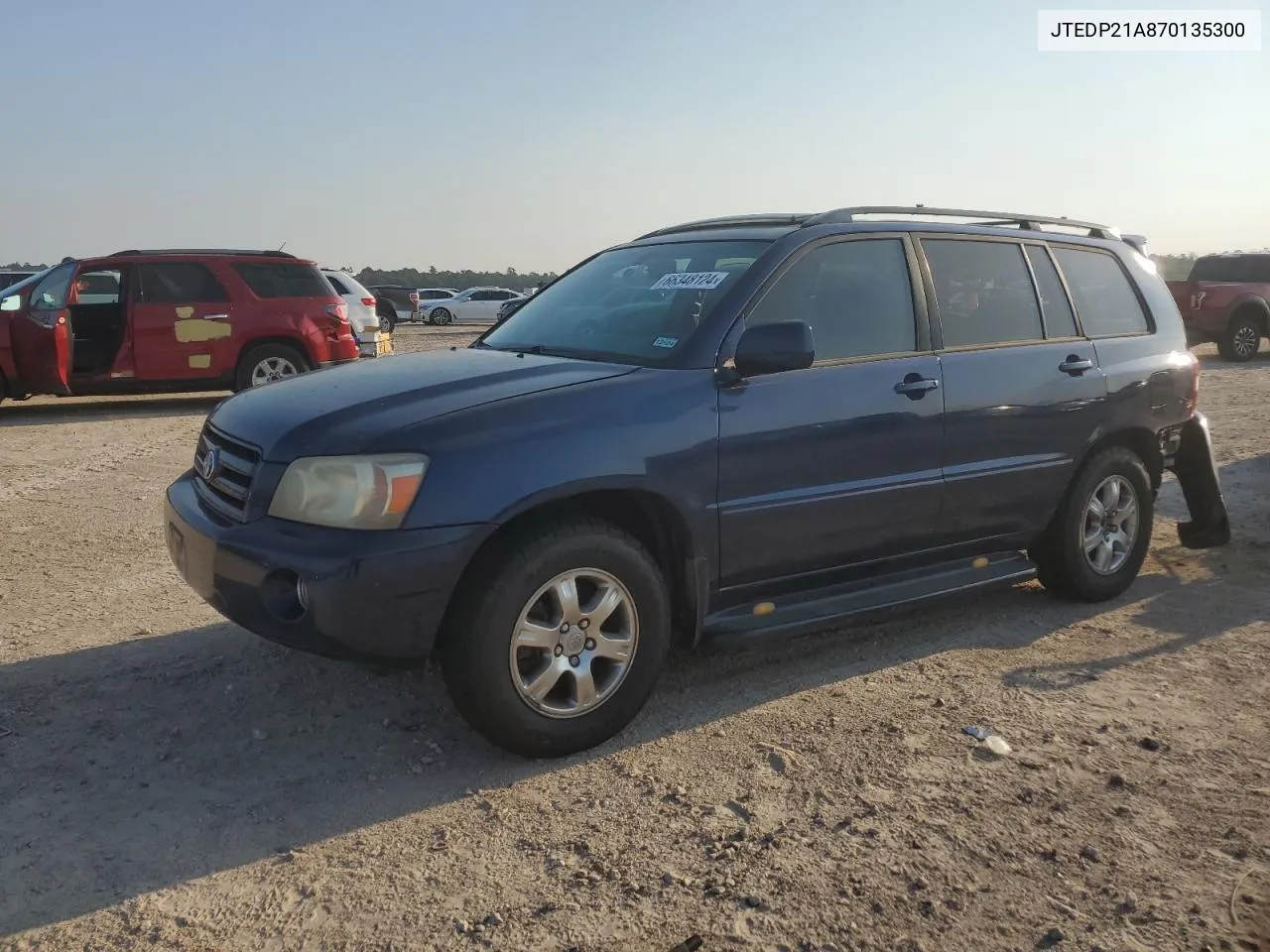 2007 Toyota Highlander Sport VIN: JTEDP21A870135300 Lot: 65901184