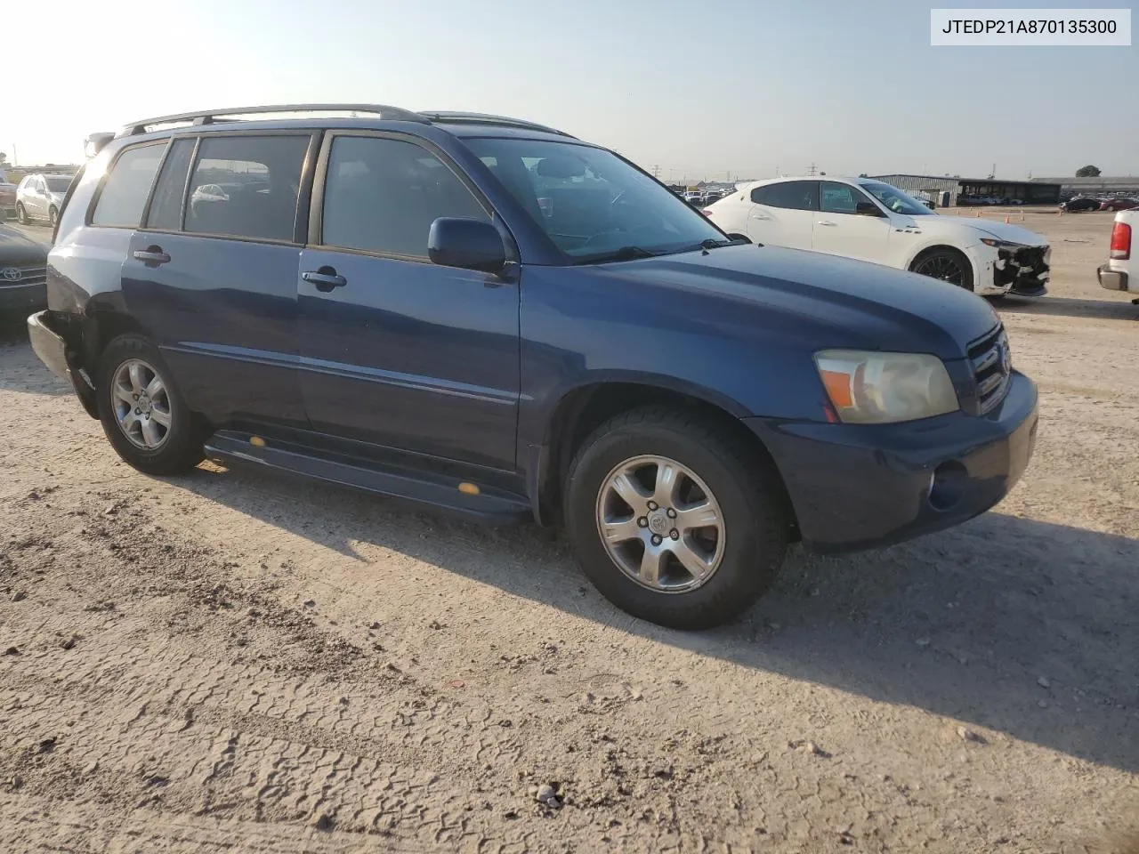 2007 Toyota Highlander Sport VIN: JTEDP21A870135300 Lot: 65901184