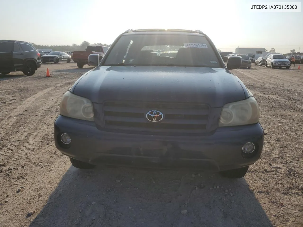 2007 Toyota Highlander Sport VIN: JTEDP21A870135300 Lot: 65901184