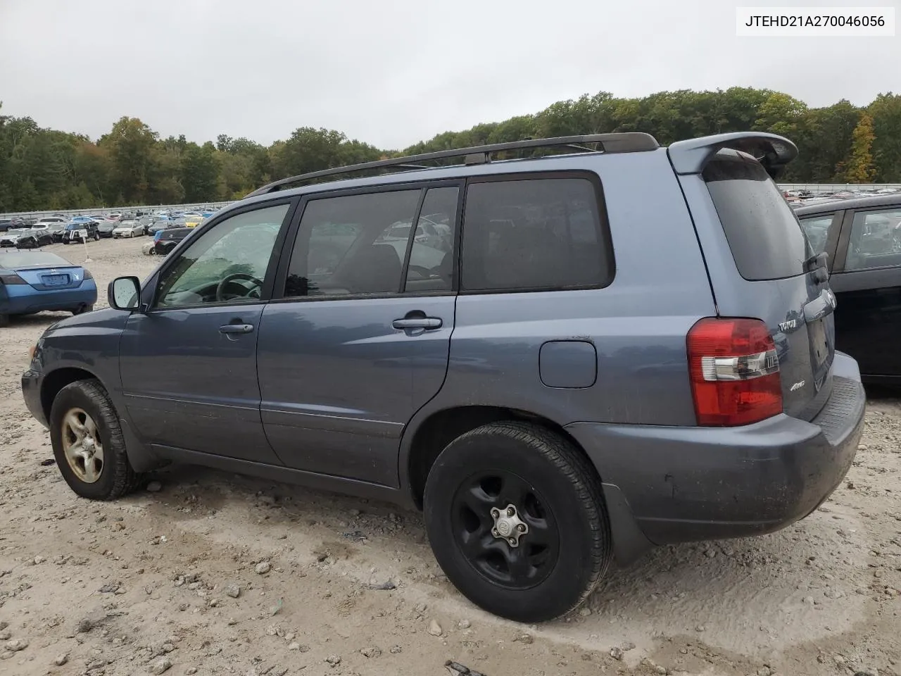 2007 Toyota Highlander VIN: JTEHD21A270046056 Lot: 67539744