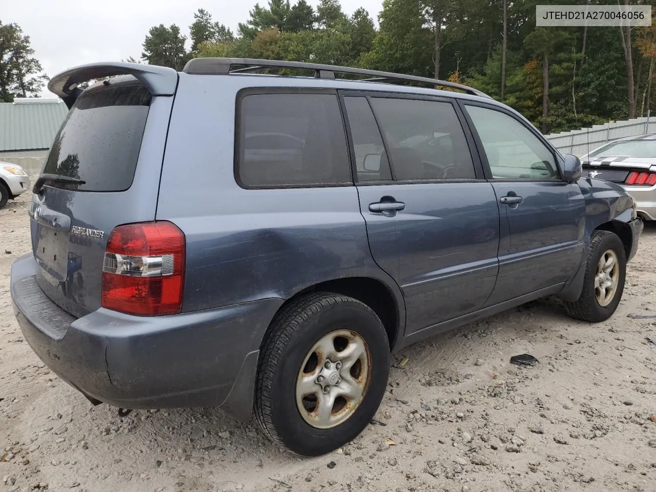 2007 Toyota Highlander VIN: JTEHD21A270046056 Lot: 67539744