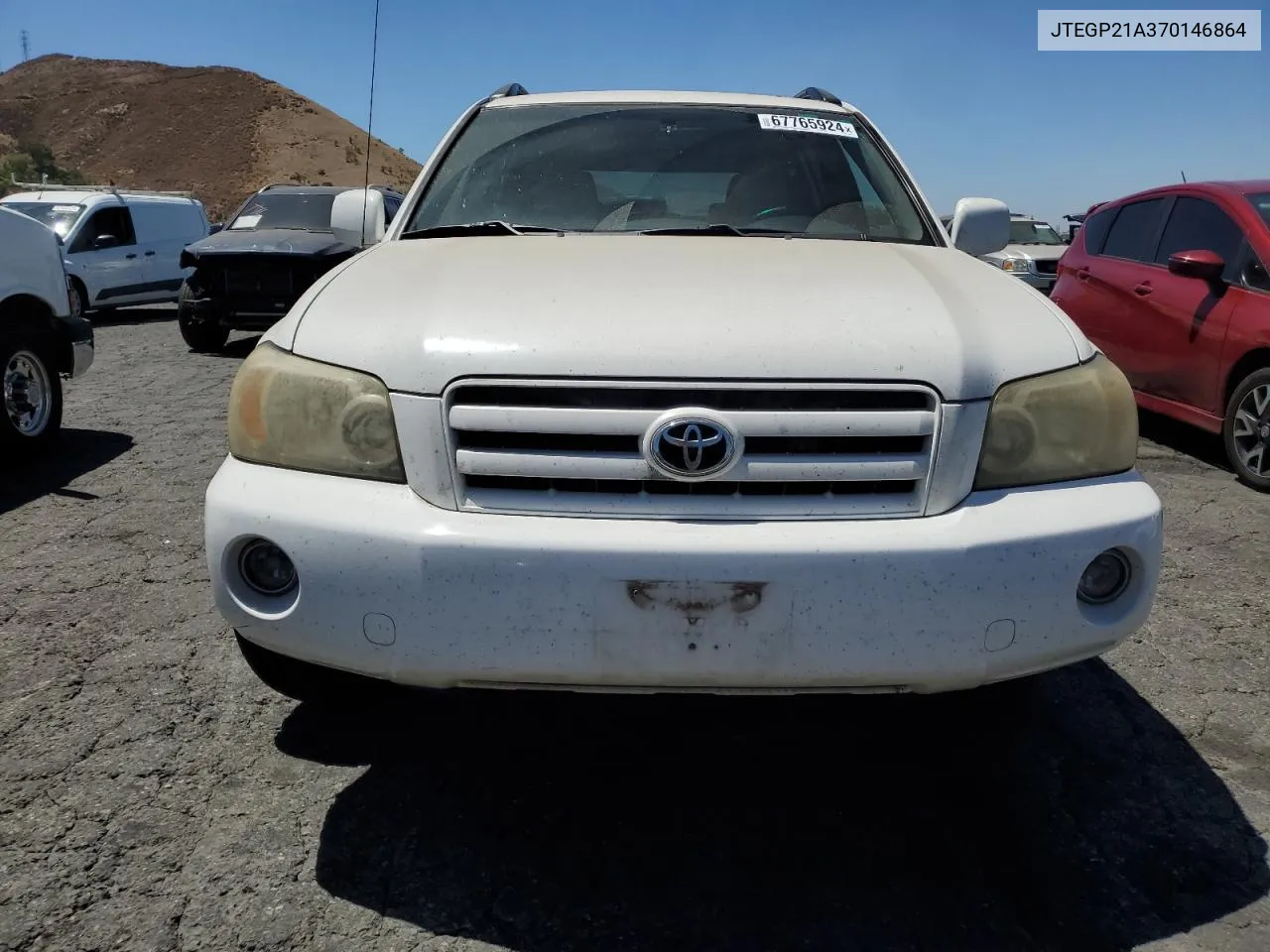 2007 Toyota Highlander Sport VIN: JTEGP21A370146864 Lot: 67765924