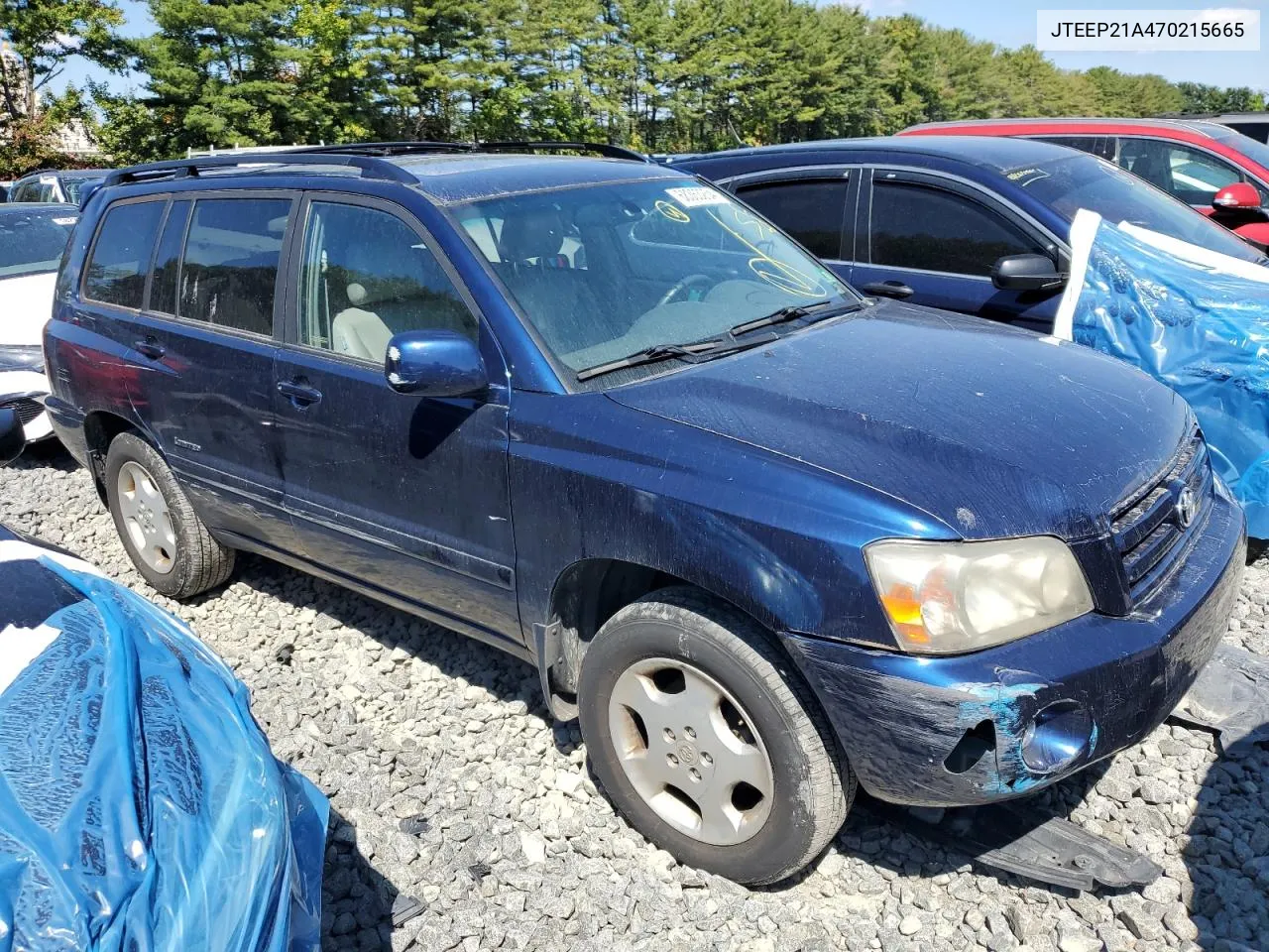 JTEEP21A470215665 2007 Toyota Highlander Sport