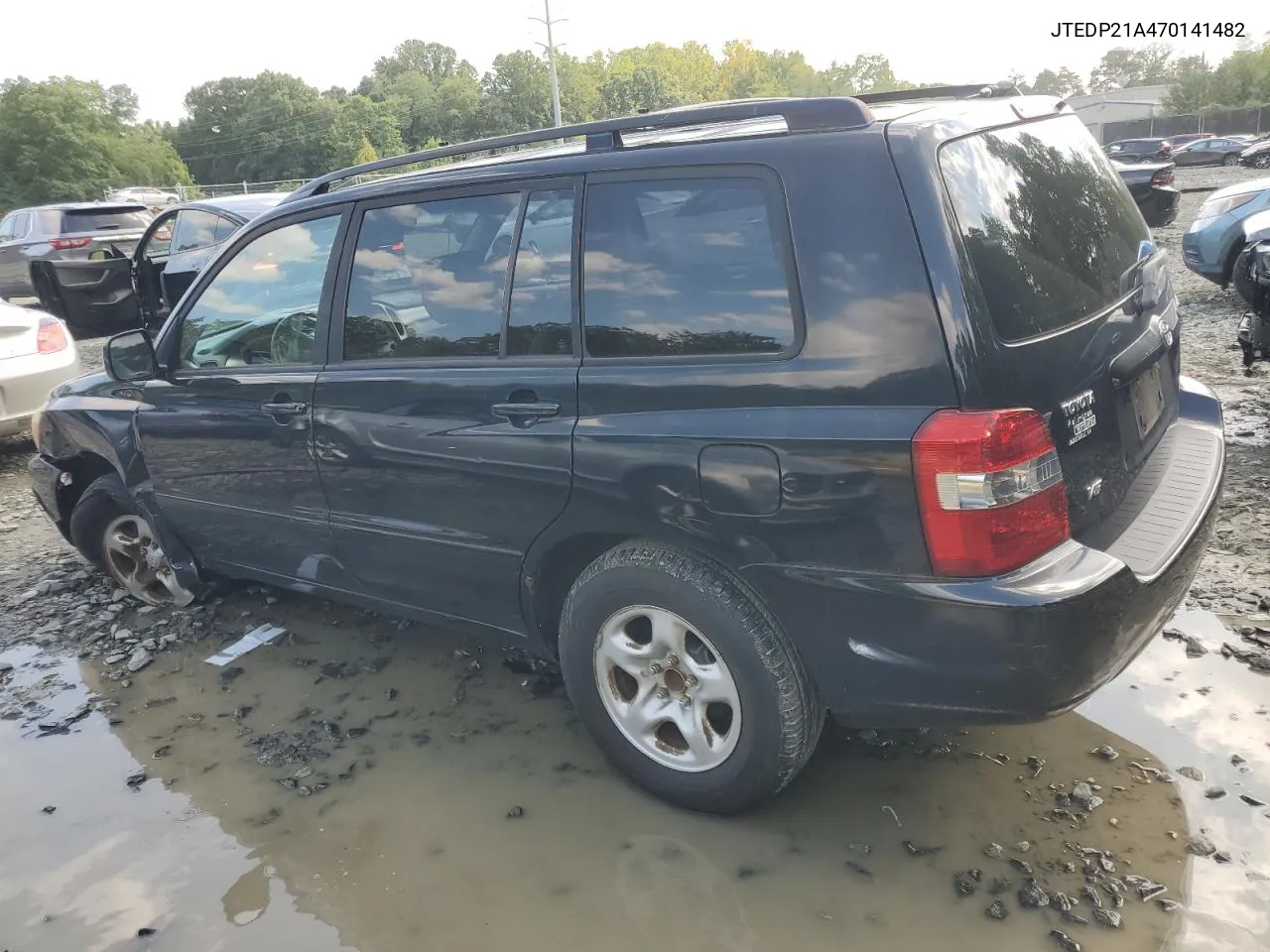 2007 Toyota Highlander Sport VIN: JTEDP21A470141482 Lot: 68734384