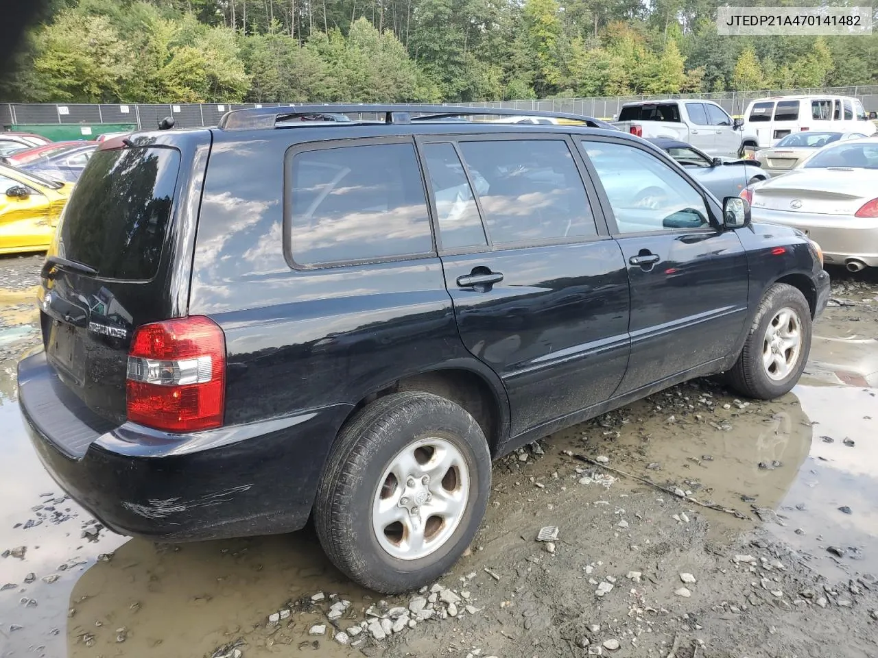 2007 Toyota Highlander Sport VIN: JTEDP21A470141482 Lot: 68734384