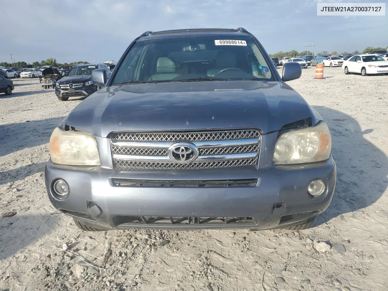 2007 Toyota Highlander Hybrid VIN: JTEEW21A270037127 Lot: 69988614