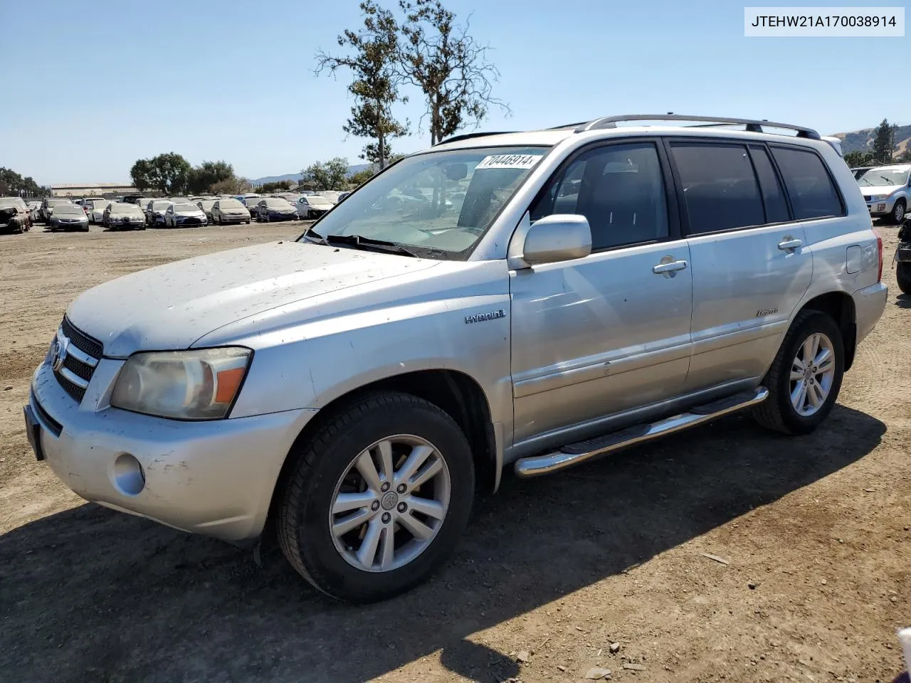 JTEHW21A170038914 2007 Toyota Highlander Hybrid