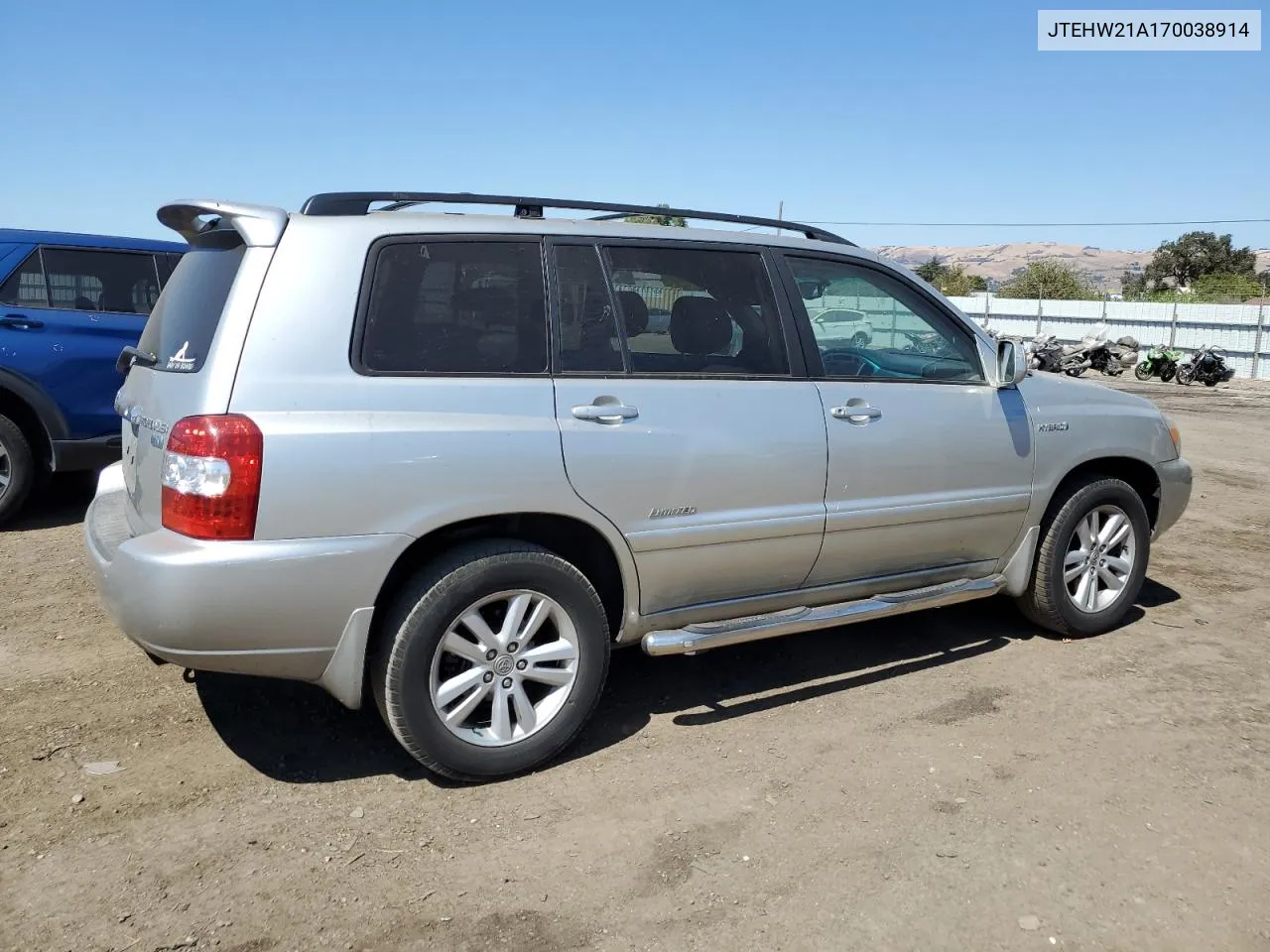 JTEHW21A170038914 2007 Toyota Highlander Hybrid