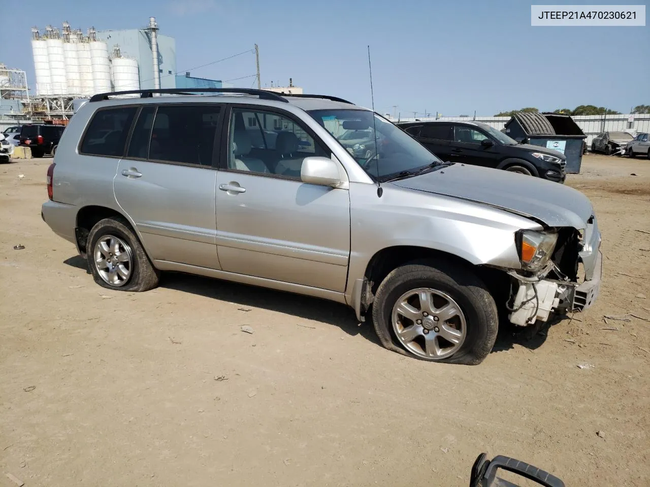 2007 Toyota Highlander Sport VIN: JTEEP21A470230621 Lot: 70661344